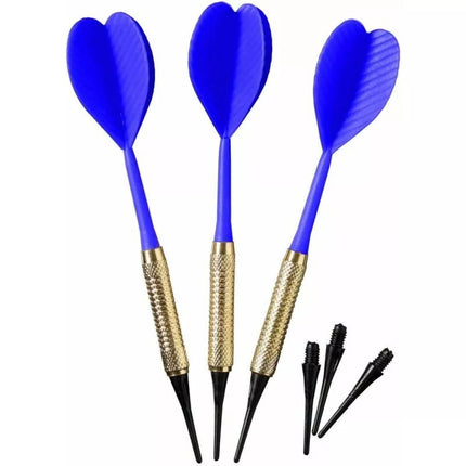 DARTS PLASTIC DARTS 3 PCS SAFE BEST SPORTING - YELLOW