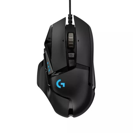 Logitech G502 Gaming HERO EU Pelė 910-005471 (optinis; 16000 DPI; juodas)