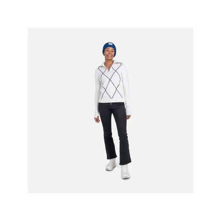Rossignol W Jcc 1/2 Zip Sweater White