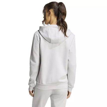 Moterims adidas Entrada 26 džemperis su pilnu užtrauktuku, pilkas KF5936