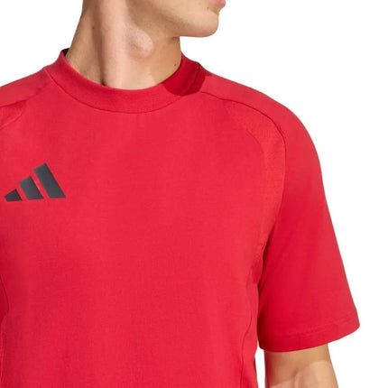Vyriški adidas Tiro 26 kelionių marškinėliai raudoni KD1121
