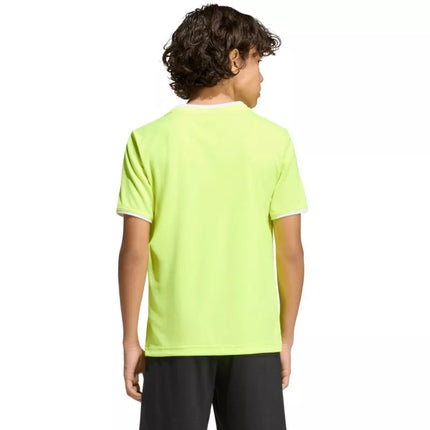adidas Entrada 26 Jersey Kids T-Shirt Neon Yellow KE9845