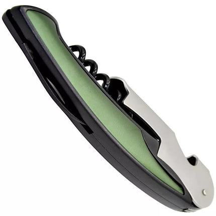 MULTI POCKET KNIFE BOTTLE OPENER REDCLIFFS GREEN