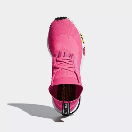 Adidas NMD Racer Primeknit Solar Pink Men's Sports Shoes - CQ2442
