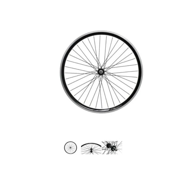 Wheel 27.5'' front V-BRAKE O-black/P-black