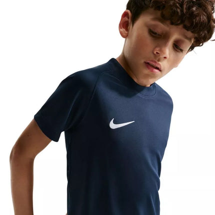 Nike Dri-Fit Park VIII marškinėliai vaikams, tamsiai mėlyni HV8182 410