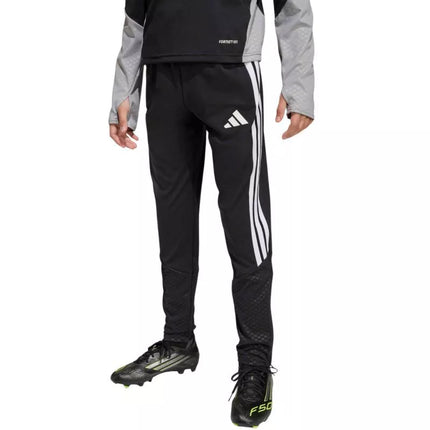 adidas Tiro 26 Varžybų treniruočių kelnės vaikams, juodos ir baltos, KA5133