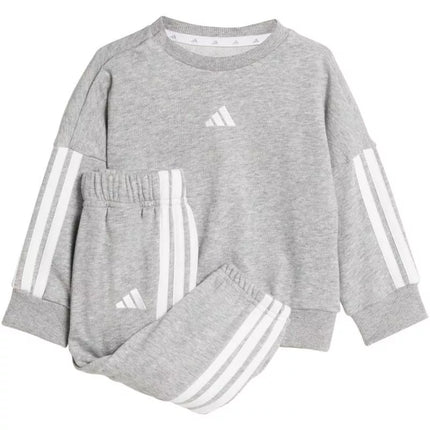 adidas Essentials Joggers Gray JV9852 Kids Tracksuit