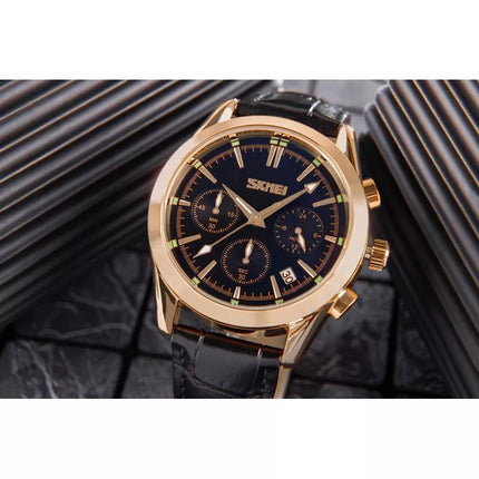 Skmei 9127BK Men's Watch + BOX