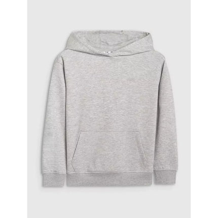Boy's sweatshirt with hood, open, 4F 4FJWMM00TSWSM1860-25M