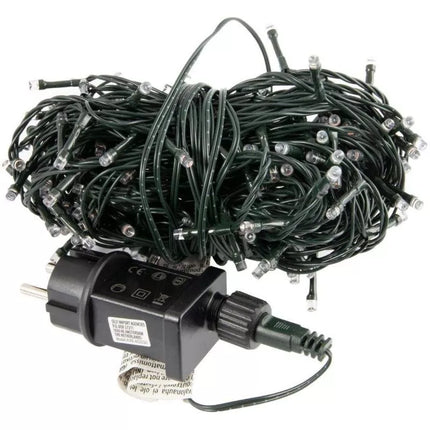 Kalėdinė girlianda 120 LED šaltai balta