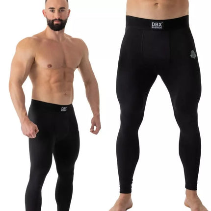 Long black training leggings - CSL - S