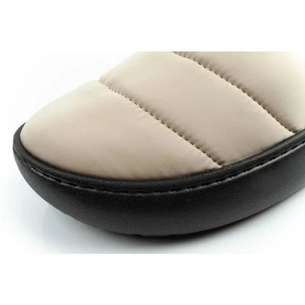 Crocs men's shoes slippers Classic Puff Moc slippers beige insulated