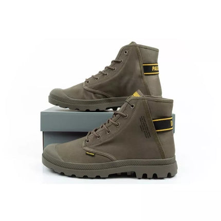 Palladium Men's Pampa Hi Dare II High Top Sneakers Olive