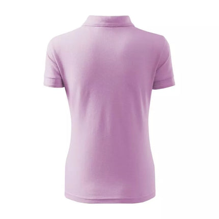 Women's Pique Polo Shirt (Orchid)
