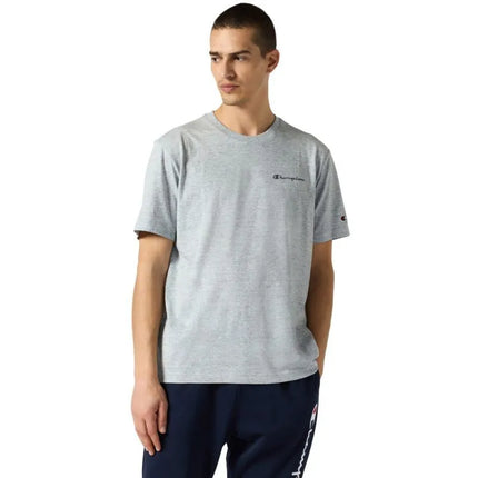 Vyriški marškinėliai Champion SS Tee, pilki, 221798 EM021