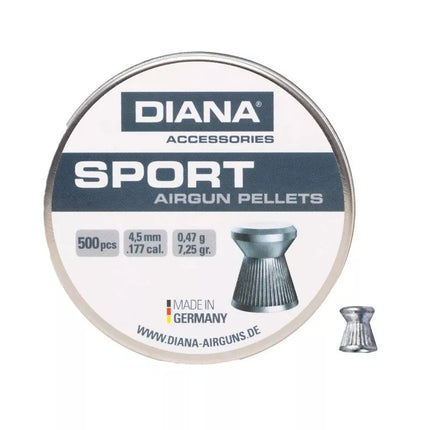 4,5 mm Diana Sport shot 500 vnt.