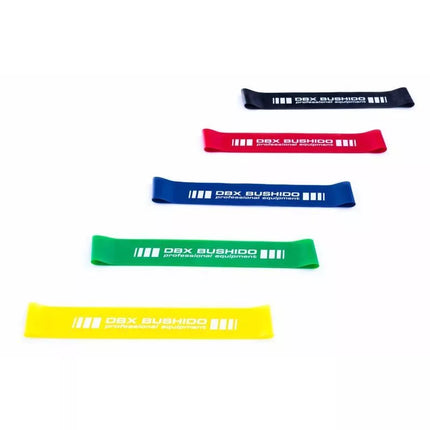 Power Band MINI - Treniruočių juosta judrumui, GELTONA, 5-7 kg