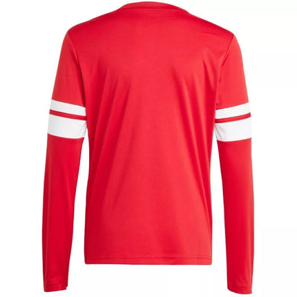 adidas Squadra 25 Vaikiškas džersis ilgomis rankovėmis, raudonas ir baltas JJ0041