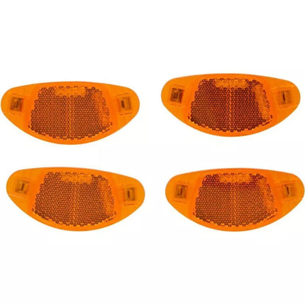 DUNLOP WHEEL SPOKE REFLECTORS 4 PCS
