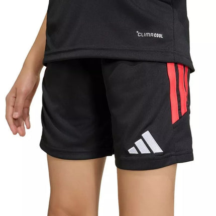 adidas Tiro 26 League vaikiški šortai juodi ir raudoni JY7148
