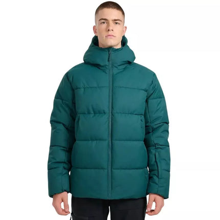 Men's ski jacket 4F M0788 dark green 4FWAW25TTJAM0788 40S