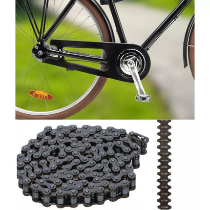 Dviračio grandinė 112 narelių 12,7x3,2 mm, 1 pavaros, Bicycle Gear