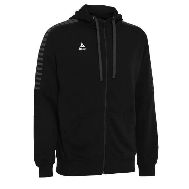 SELECT Zip Hoody TORINO juoda