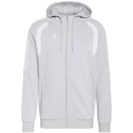Men's adidas Tiro 26 League Sweat Full Zip Hoody Gray KF3319