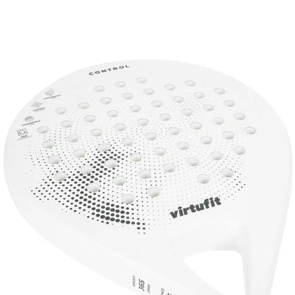 VIRTUFIT PADELIO KONTROLĖS RAKETĖ - BALTA IR JUODA