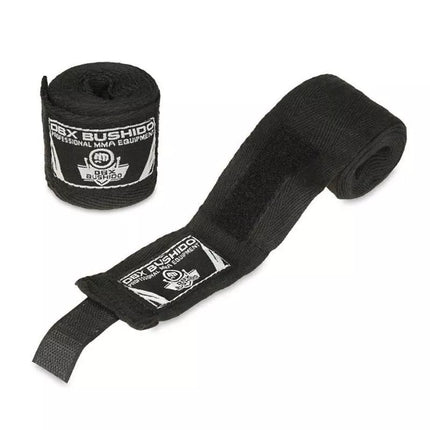 Cotton Boxing Wraps - 2 Meters | Black