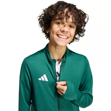 adidas Entrada 26 Track green kids' sweatshirt KE9837