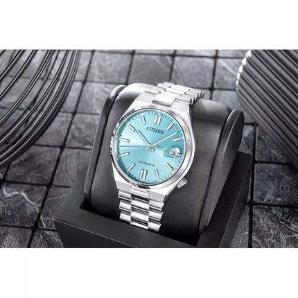 CITIZEN Tsuyosa Sapphire Mechanical Men's Watch NJ0151-88M + BOX