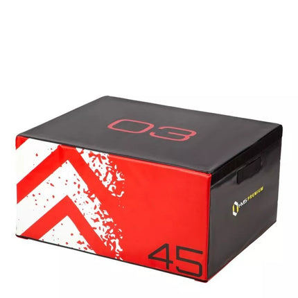 Set of four HMS Premium Plyometric Boxes PYBS01