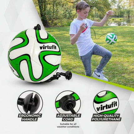 VIRTUFIT FUTBOLO TRENIRUOKLIS - KAMUOLYS SU VIRVE