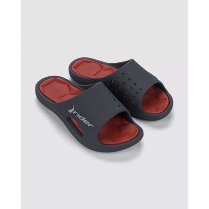 Rider shoes men's sports flip-flops Bay XIV Ad comfortable gray slippers