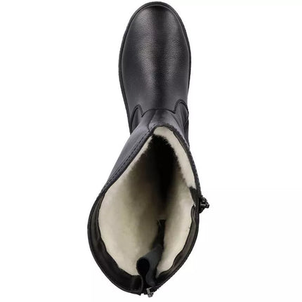 Rieker Moteriški RKR237B odiniai neperšlampami aulinukai su avies vilnos pamušalu