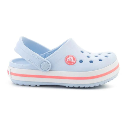 CROCS CROCBAND KIDS CLOG T BLUE FROST/GUAVA 207005-4XQ