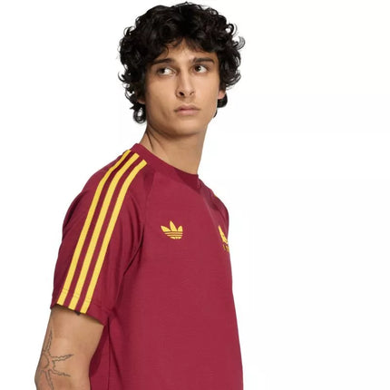 Men's adidas AS Roma Originals Tee burgundy JZ7185