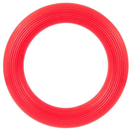 RAUDONAS GUMINIS ŽIEDAS, SKERSMUO 17 CM - TULLO
