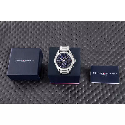 Tommy Hilfiger Jax Vyriškas Laikrodis 1710656 + DĖŽUTĖ