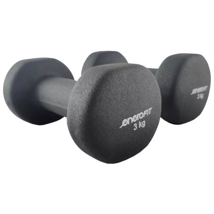 NEOPRENE DUMBBELL SET 2x3KG ENERO FIT