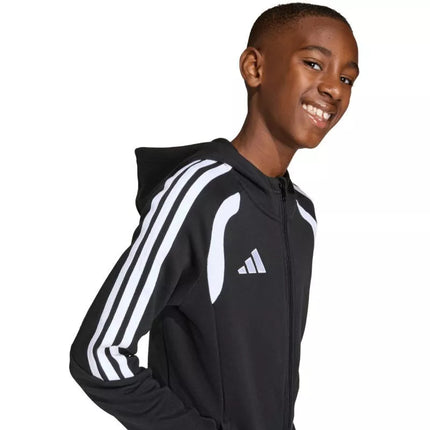 adidas Tiro 26 Lyga Sportinis džemperis su pilnu užtrauktuku Vaikams Juodas KF3324