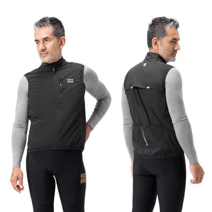 Rockbros MJ012 termo liemenė, dydis XL - juoda