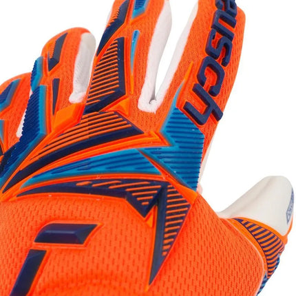 Reusch Attrakt Freegel Advance Junior Goalkeeper Gloves Orange 5672035 2290