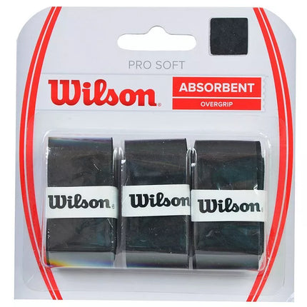 Wilson Pro Soft Absorbentas rankšluosčio juodas /3 vnt./ /WRZ4040