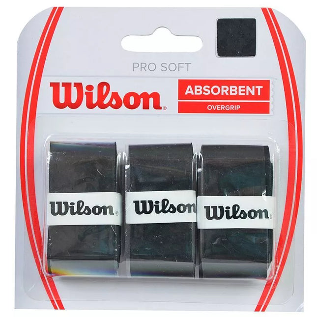 Wilson Pro Soft Absorbentas rankšluosčio juodas /3 vnt./ /WRZ4040