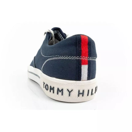 Tommy Hilfiger vyriški sportiniai batai kedai, madingi, patogūs, tamsiai mėlynos