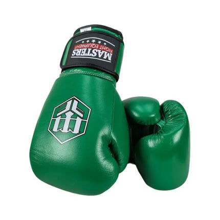 RBT-GREENSTRIKE Leather Boxing Gloves 12 oz Green