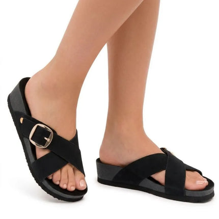 Gioseppo WINN Black Women's Shoes (74512-P-Black)